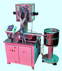 Automatic Lure Lock & Flash Back Chamber Assembly Machine